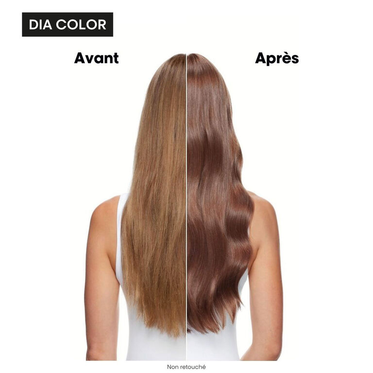 Avant/apr&egrave;s utilisation de Dia color